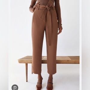 Aritzia Wilfred Tie-Front pant size 2